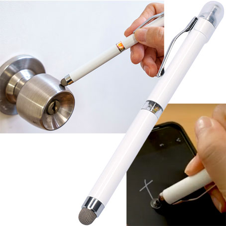 静電気除去付き2WAYタッチペン