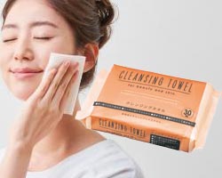 クレンジングタオル