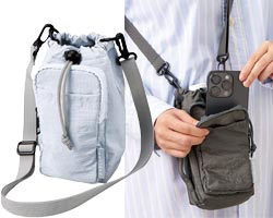 クーラーボトルホルダーサコッシュ